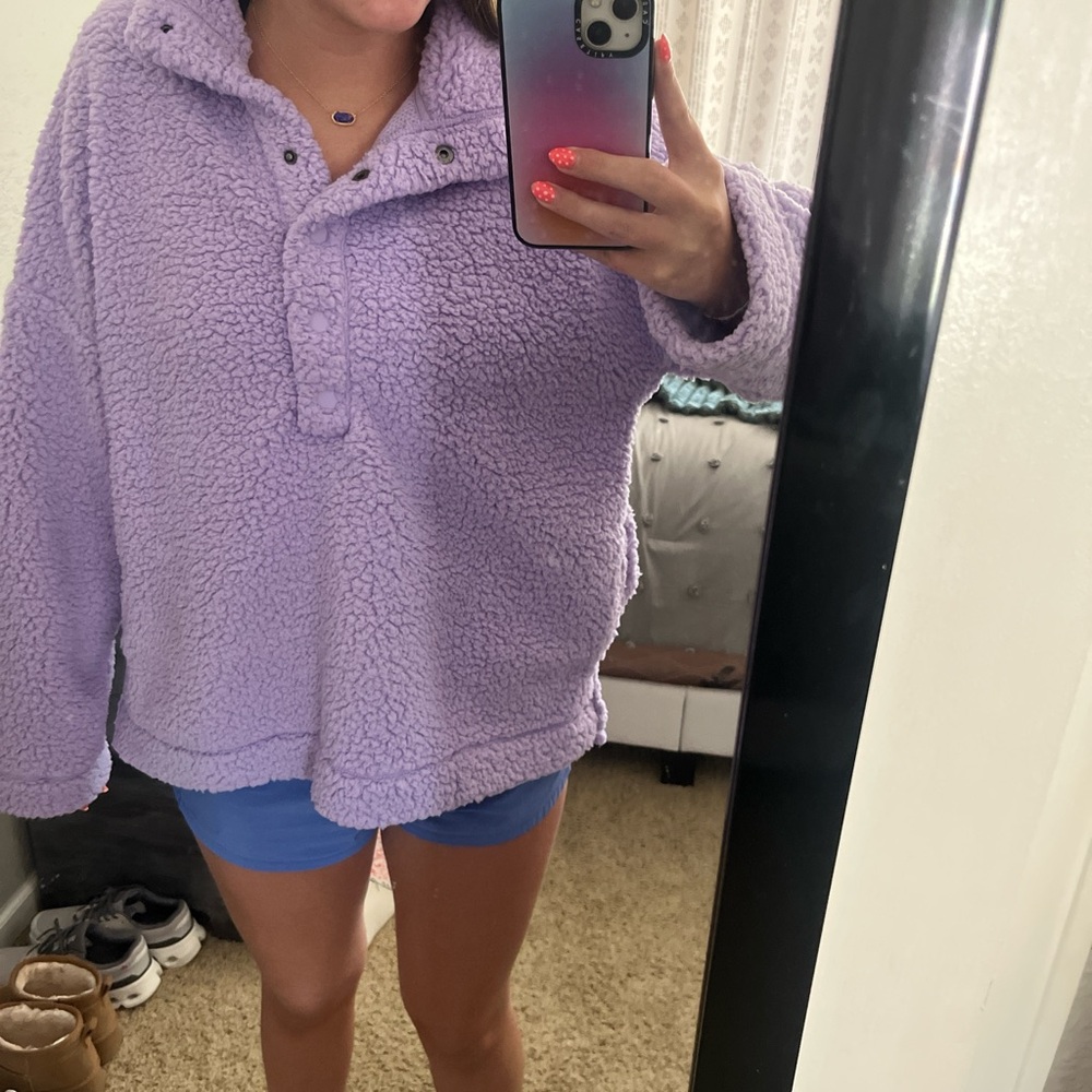 aerie fleece pullover - Picture 4 of 4